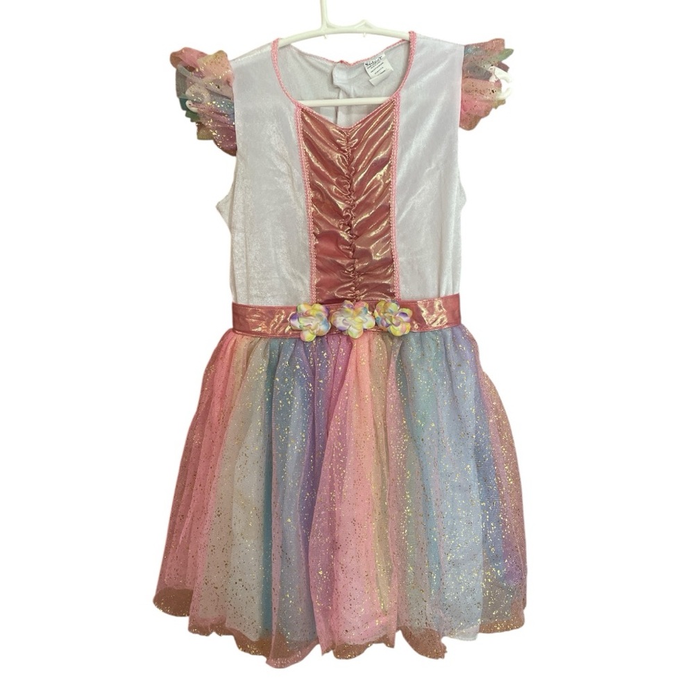 Unicorn Princess dress up Costume SPIRIT dress tail good condition size L 12-14